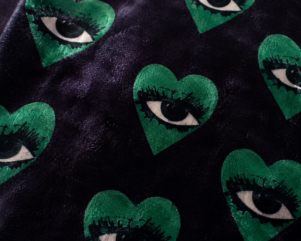 ALL EYES ON YOU VELVET CORSET