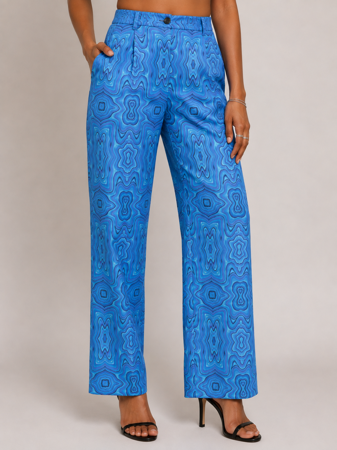 TRIP OVER ME COORD SET BLUE