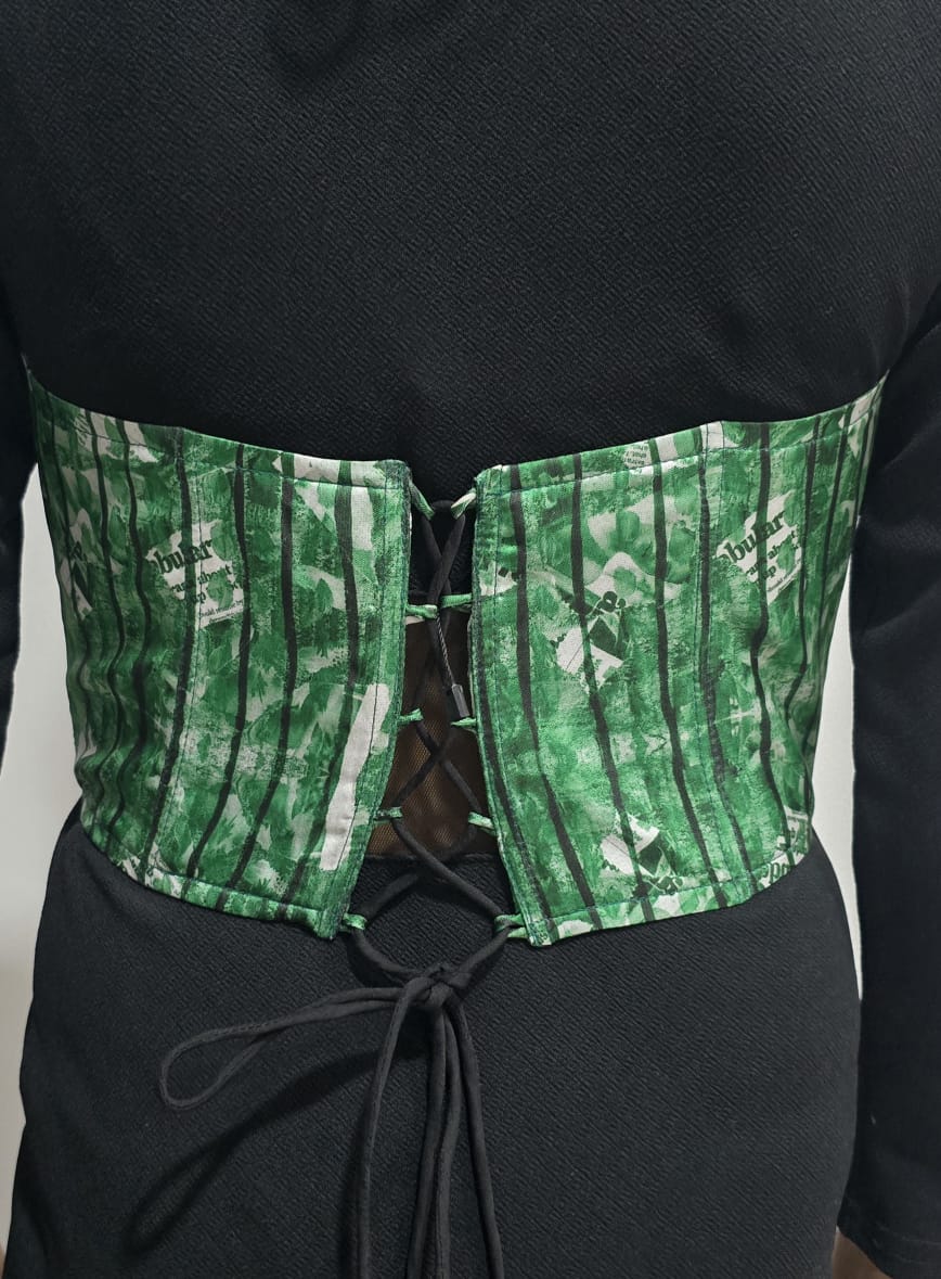 Emerald Corset Belt