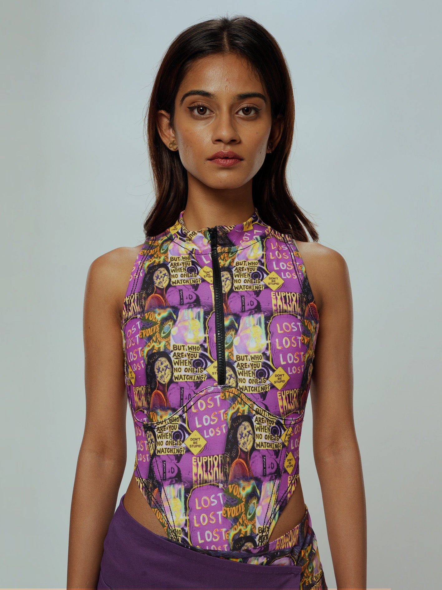 Lost wrap skirt