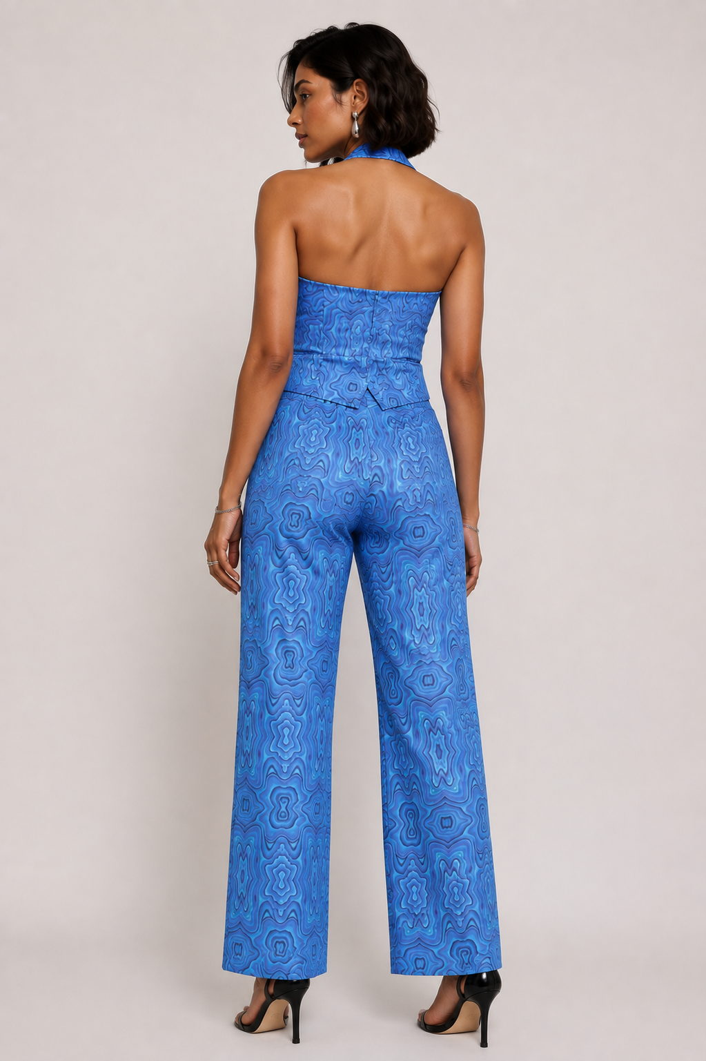 TRIP	OVER ME	COORD SET BLUE