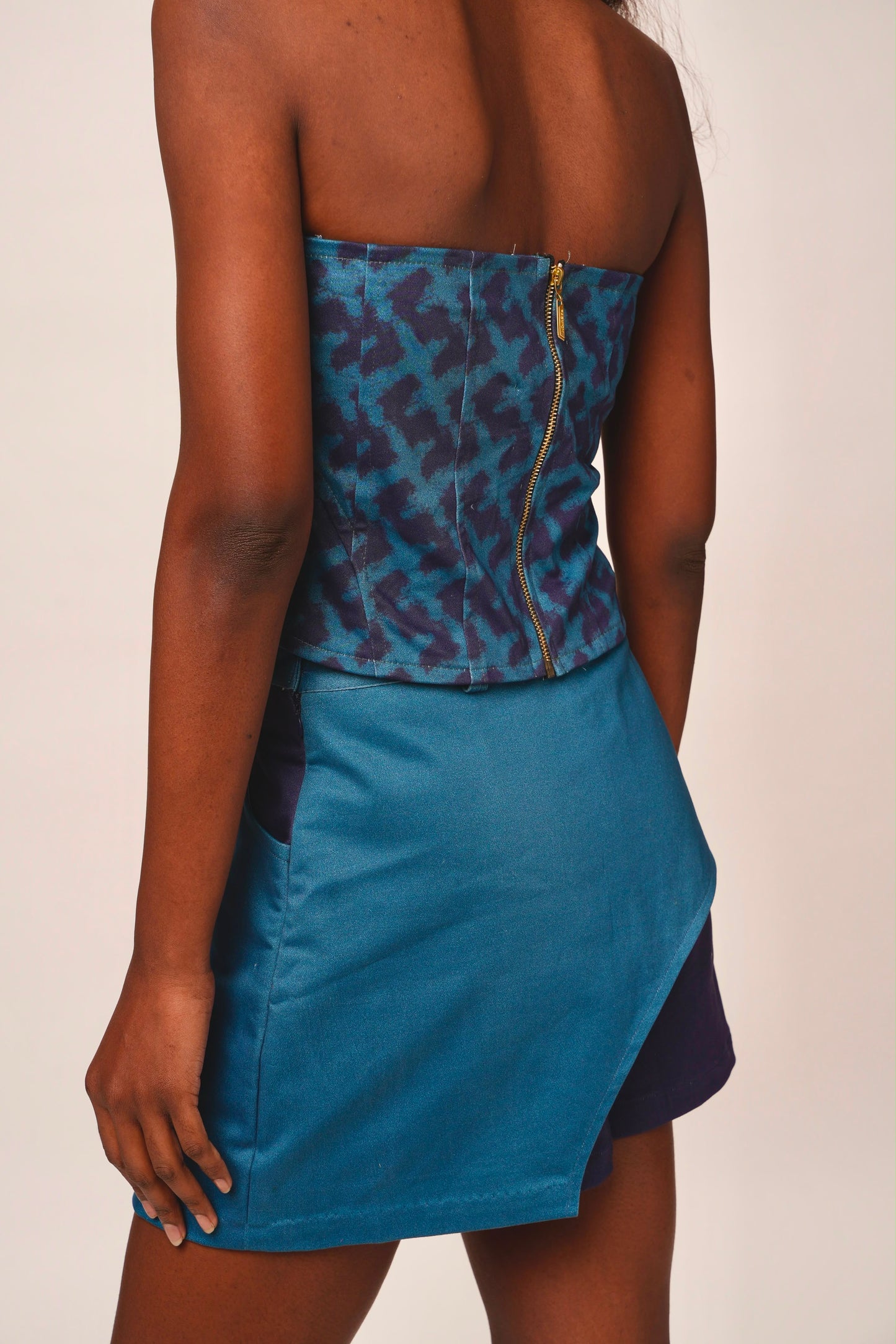 Breaking Boundaries Saiko Blue Co- ord Set