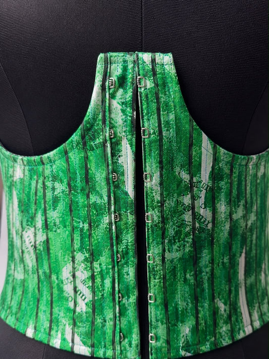 Emerald Corset Belt