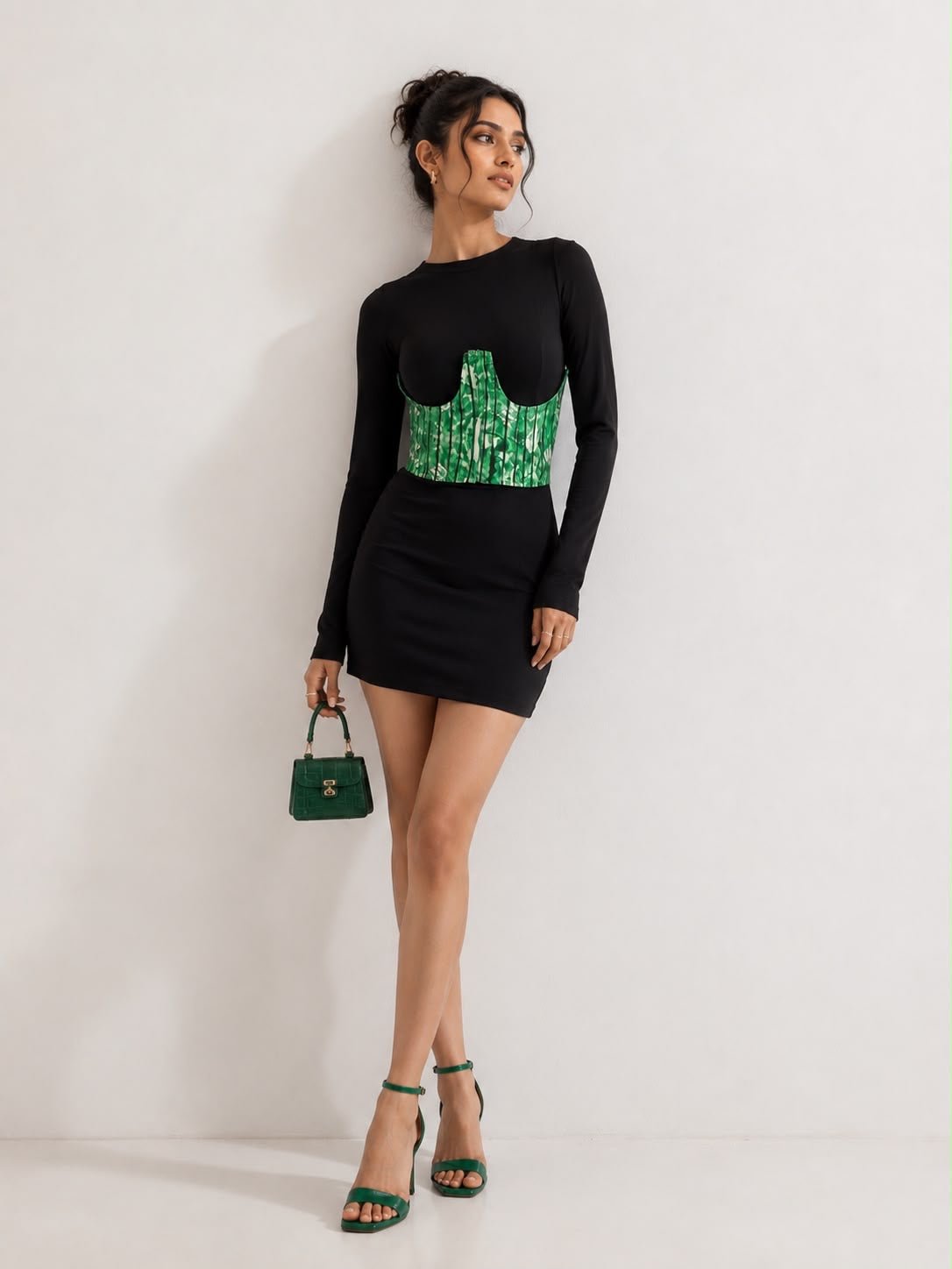 Emerald Corset Belt