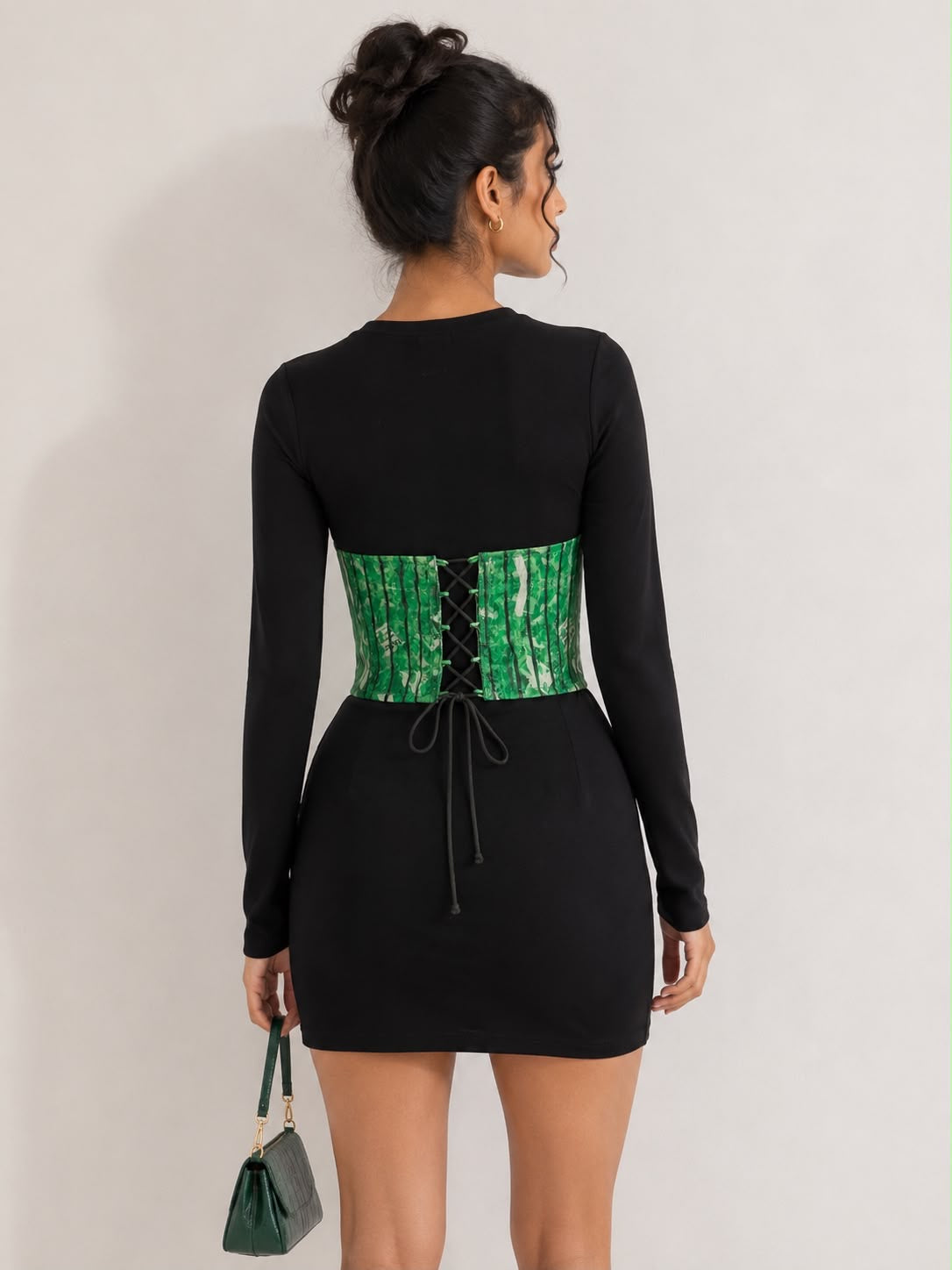 Emerald Corset Belt