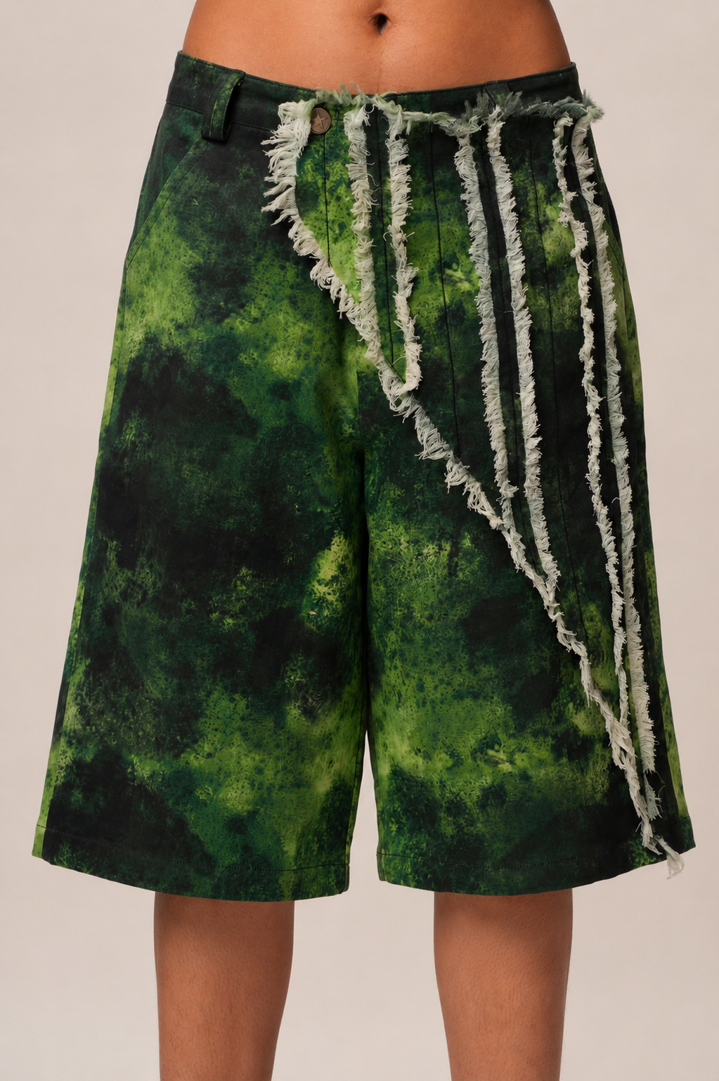 GREEN GALAXY JORTS
