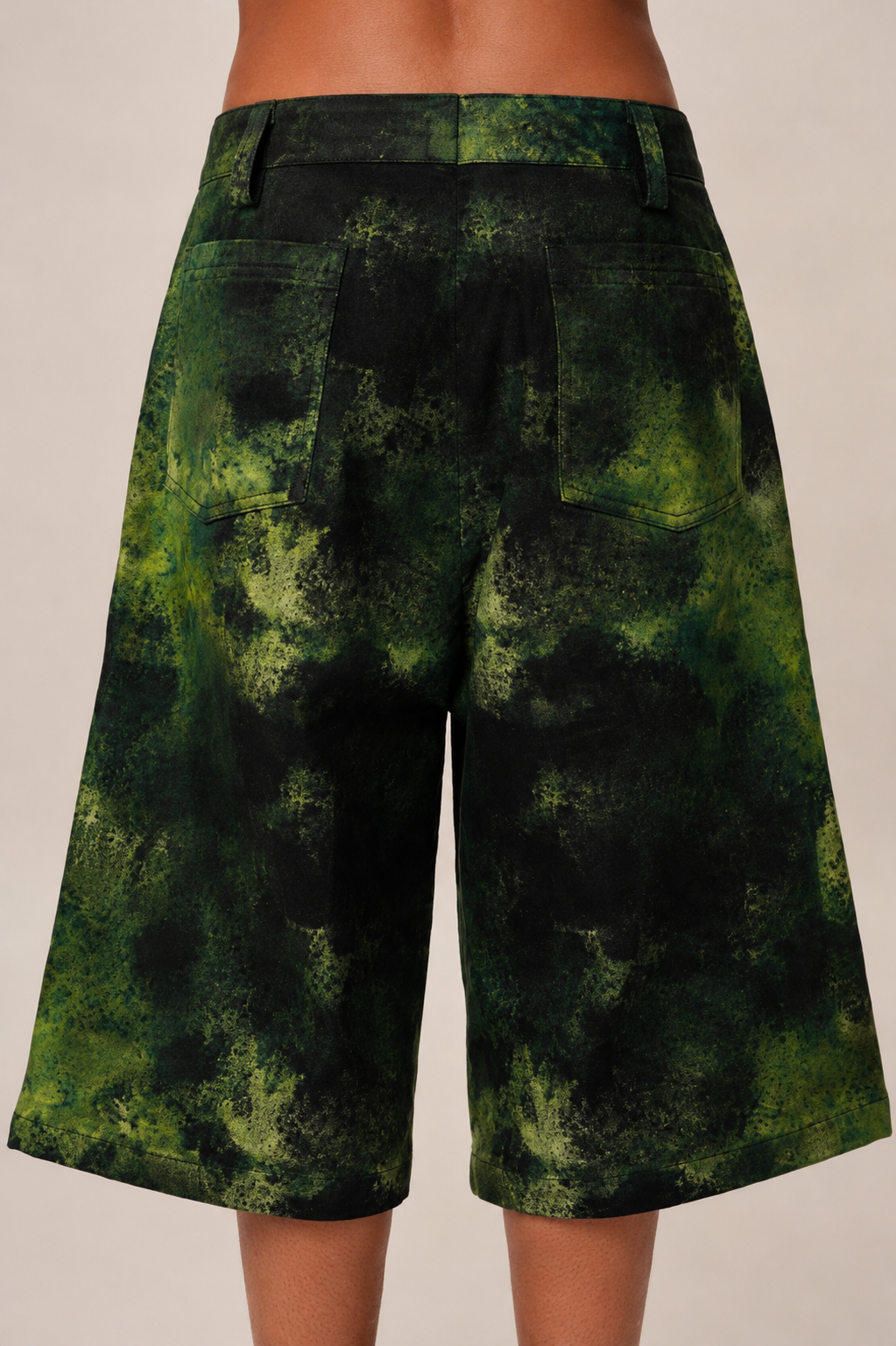 GREEN GALAXY JORTS