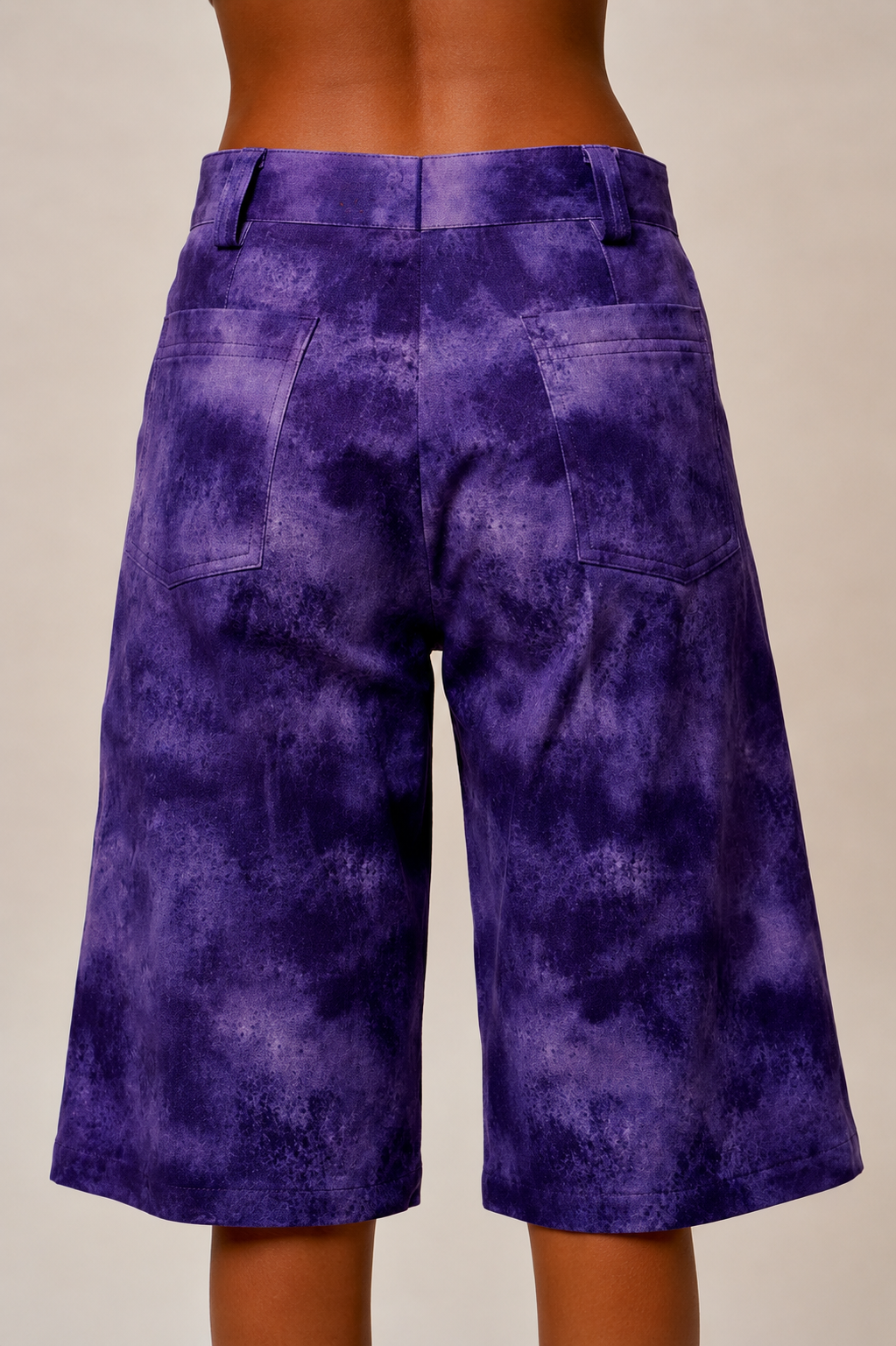 PURPLE GALAXY JORTS