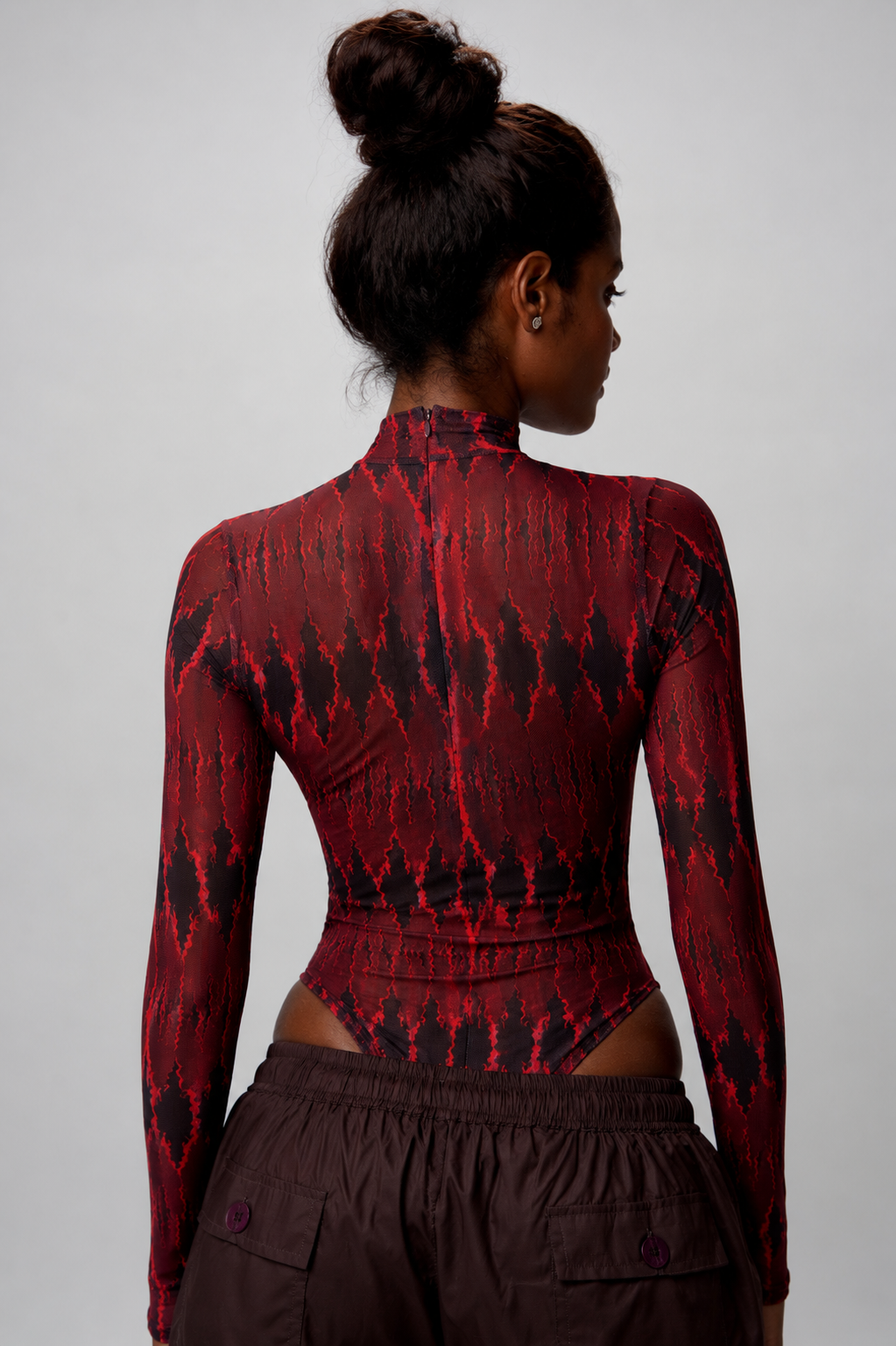 THUNDER MAROON BODYSUIT