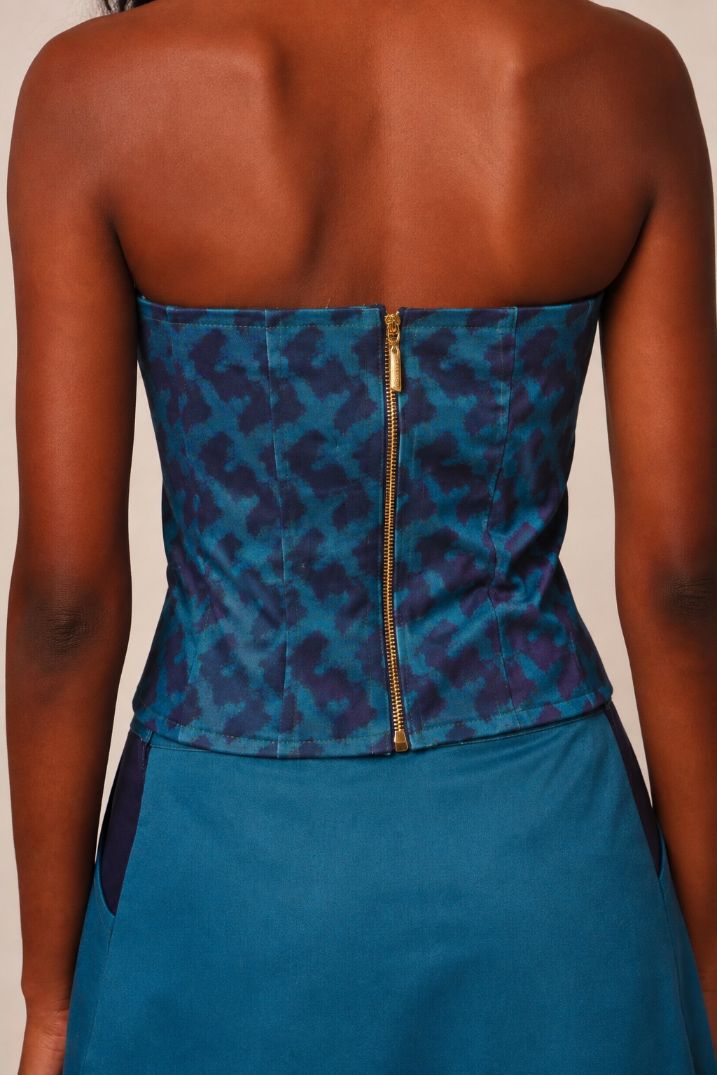 BB SAIKO BLUE CORSET