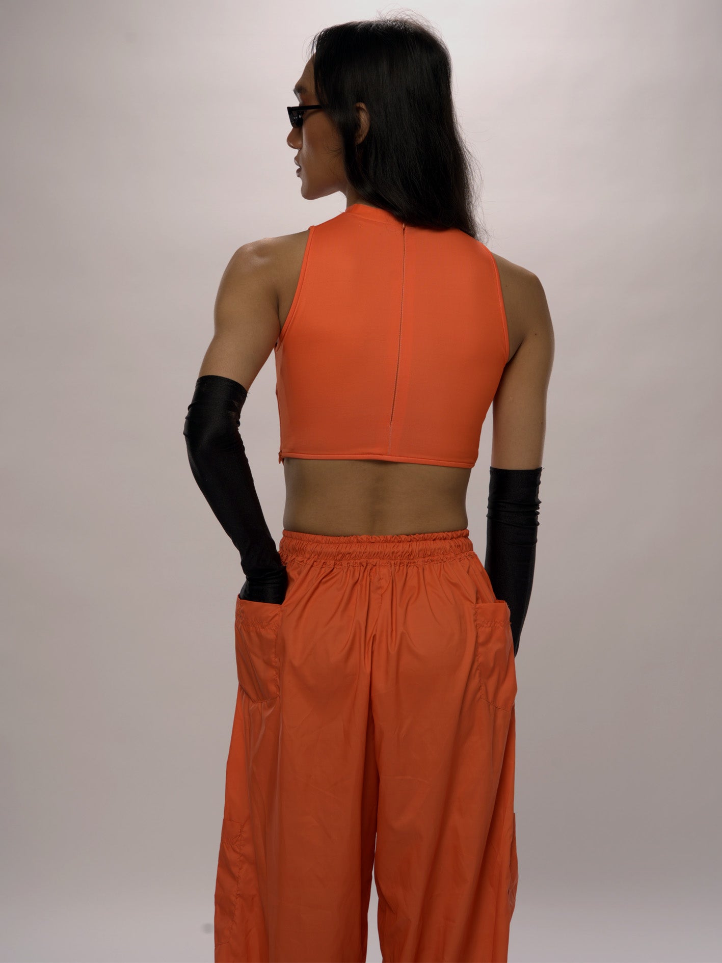 Monologo Neon cropped Top