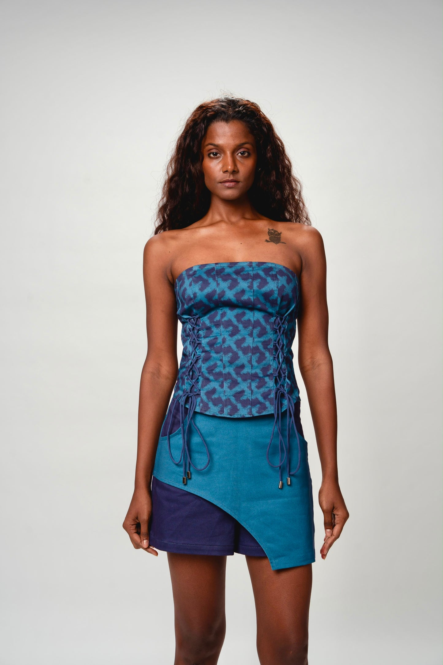 BB SAIKO BLUE CORSET