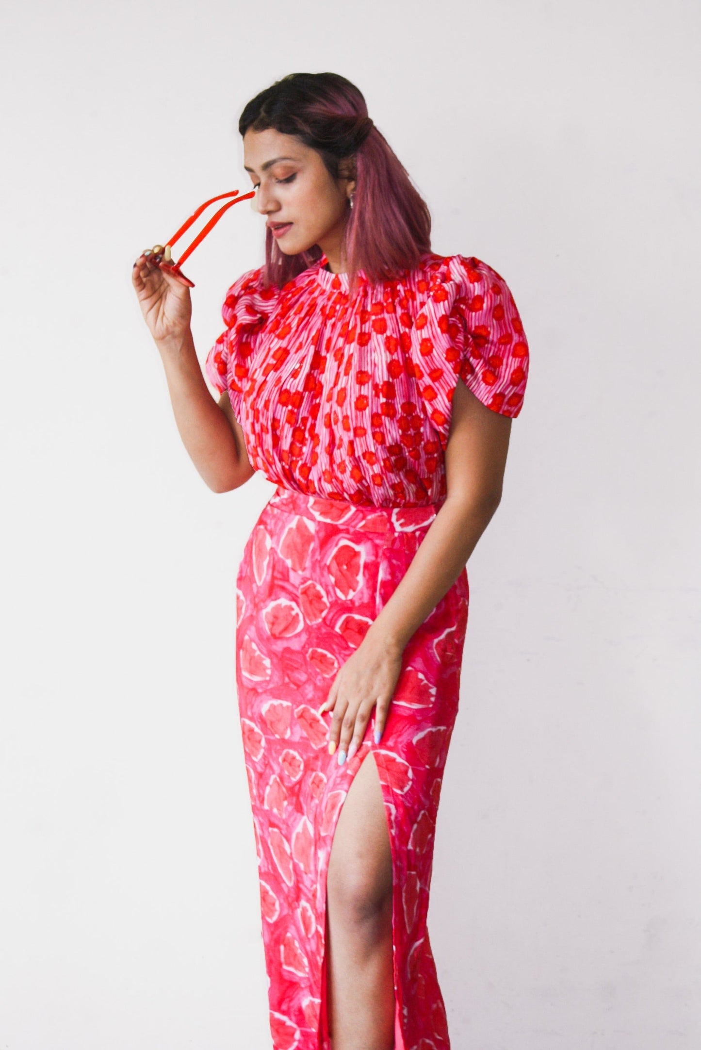 FALLEN FLORET SKIRT
