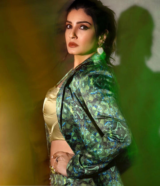 KALEIDOSCOPIC GREEN TROUSER
